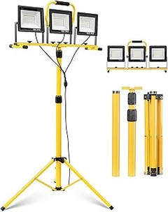 Guía para instalar luces de trabajo con trípode de manera efectiva