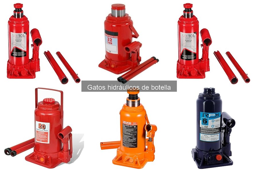 Accesorios imprescindibles para gatos hidráulicos de botella