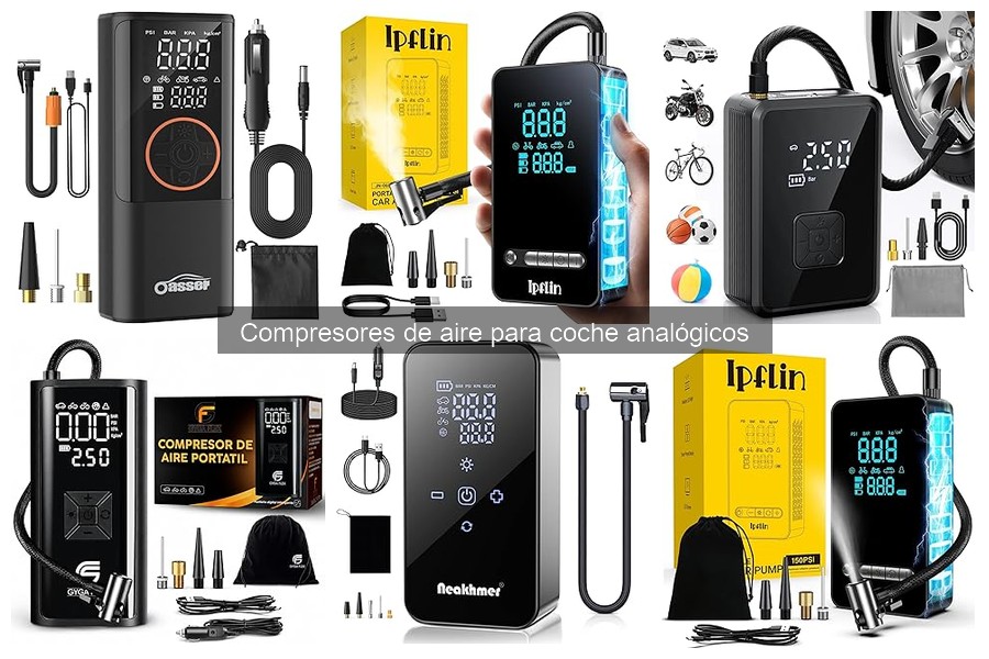 Accesorios útiles para compresores de aire analógicos