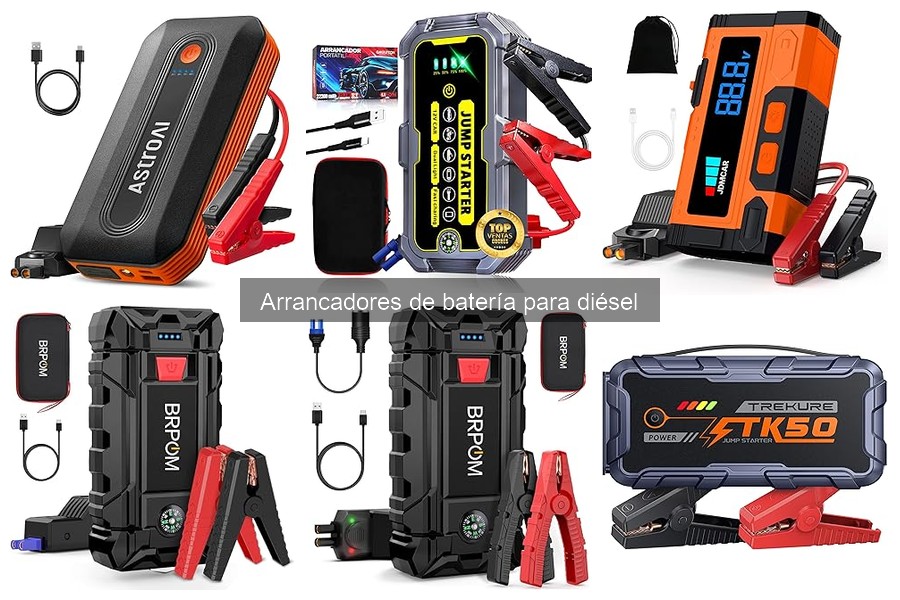Alternativas a Arrancadores de Batería para Diésel