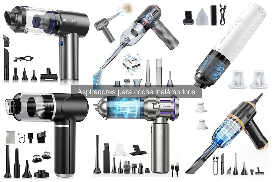 Alternativas a Aspiradores Inalámbricos para Coche