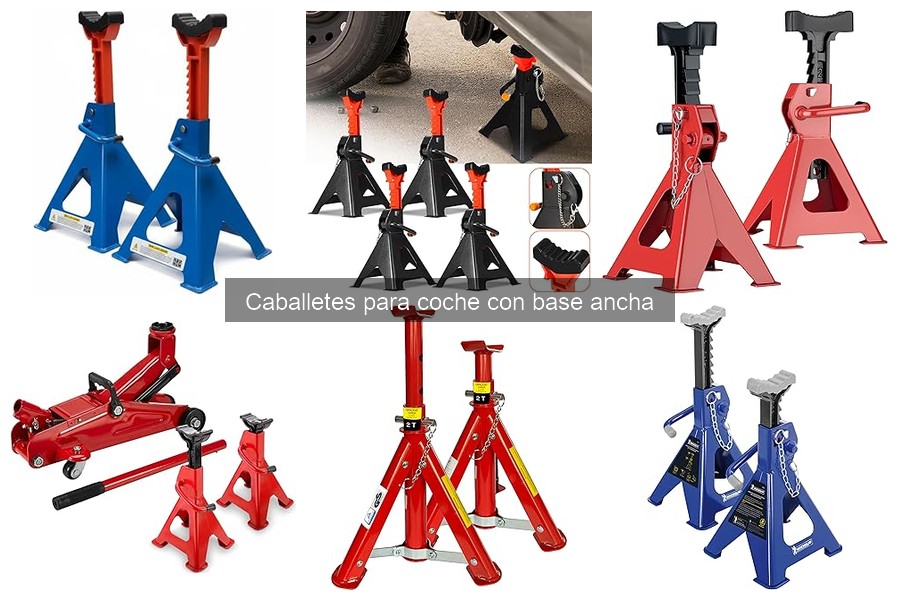 Alternativas a caballetes con base ancha para coche