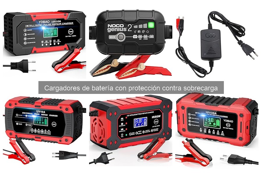Alternativas a cargadores de batería con protección contra sobrecarga
