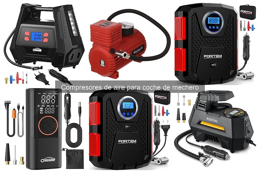 Alternativas a compresores de aire para coche de mechero