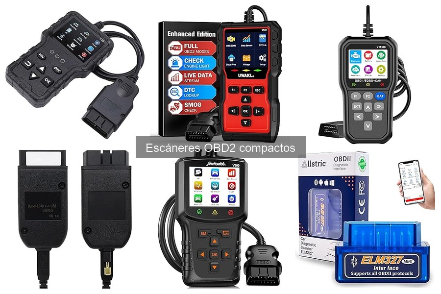 Alternativas a escáneres OBD2 compactos para diagnósticos