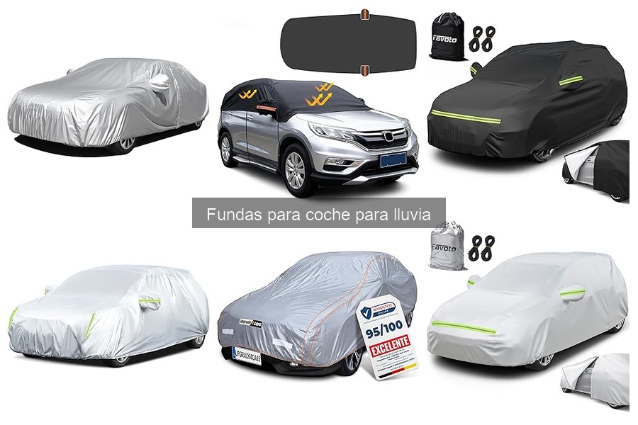 Alternativas a fundas de coche para lluvia: protección eficaz