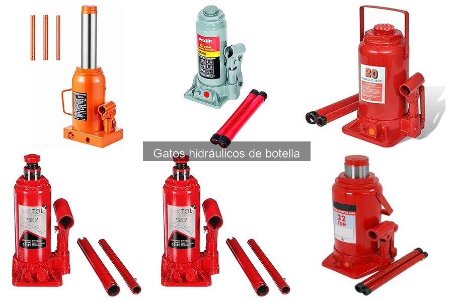 Alternativas a Gatos Hidráulicos de Botella para Vehículos