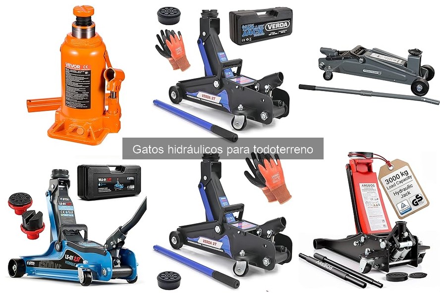 Alternativas a gatos hidráulicos para todoterreno
