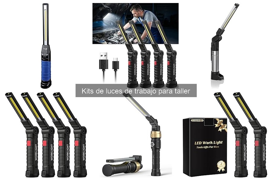 Alternativas a Kits de Luces de Trabajo para Talleres Pequeños