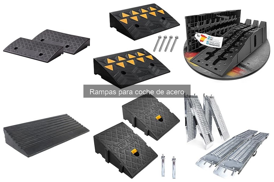 Alternativas a las rampas para coche de acero: opciones viables