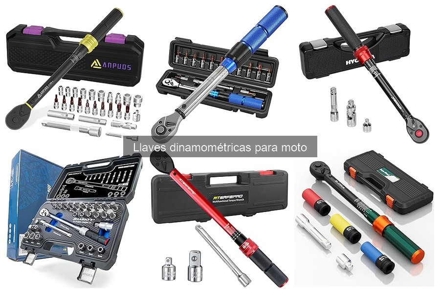 Alternativas a llaves dinamométricas para mantenimiento de motos