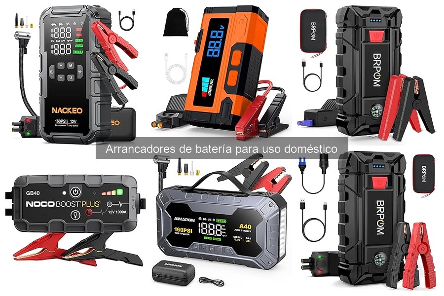 Alternativas a los arrancadores de batería para coche