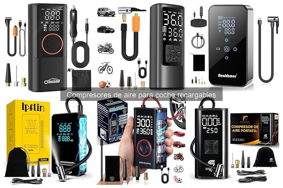 Alternativas a los compresores de aire recargables para coche