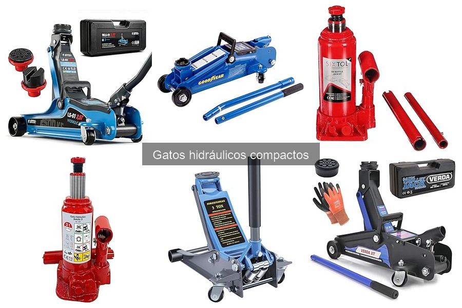 Alternativas a los Gatos Hidráulicos Compactos para Taller