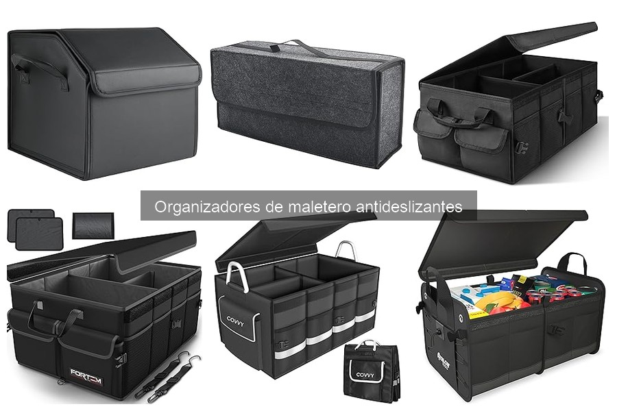 Alternativas a los organizadores de maletero antideslizantes