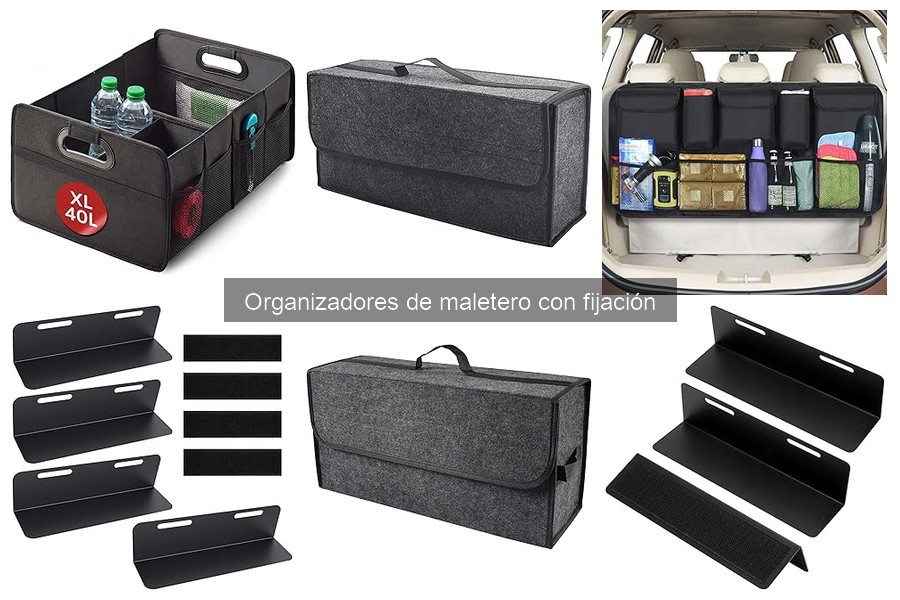 Alternativas a los organizadores de maletero con fijación