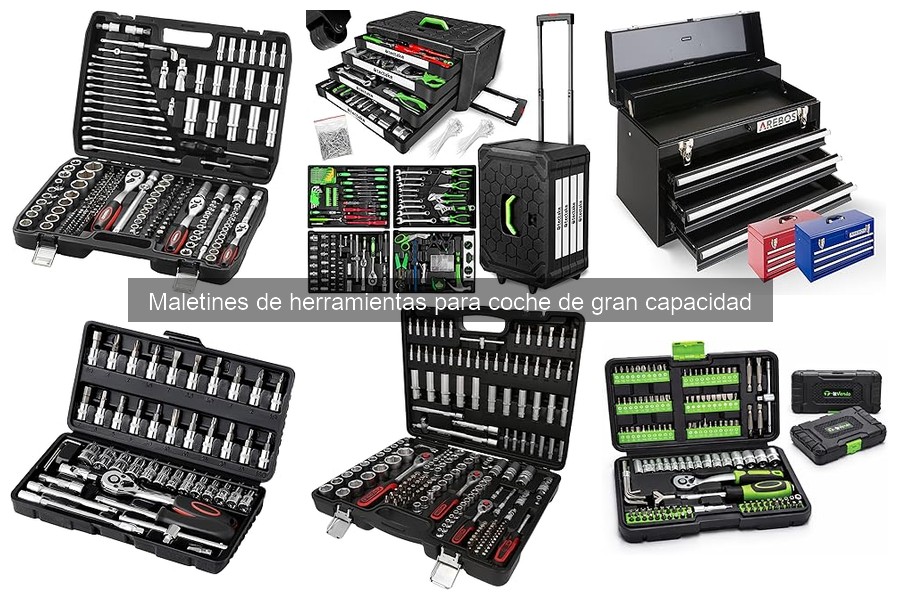 Alternativas a maletines de herramientas para coche de gran capacidad