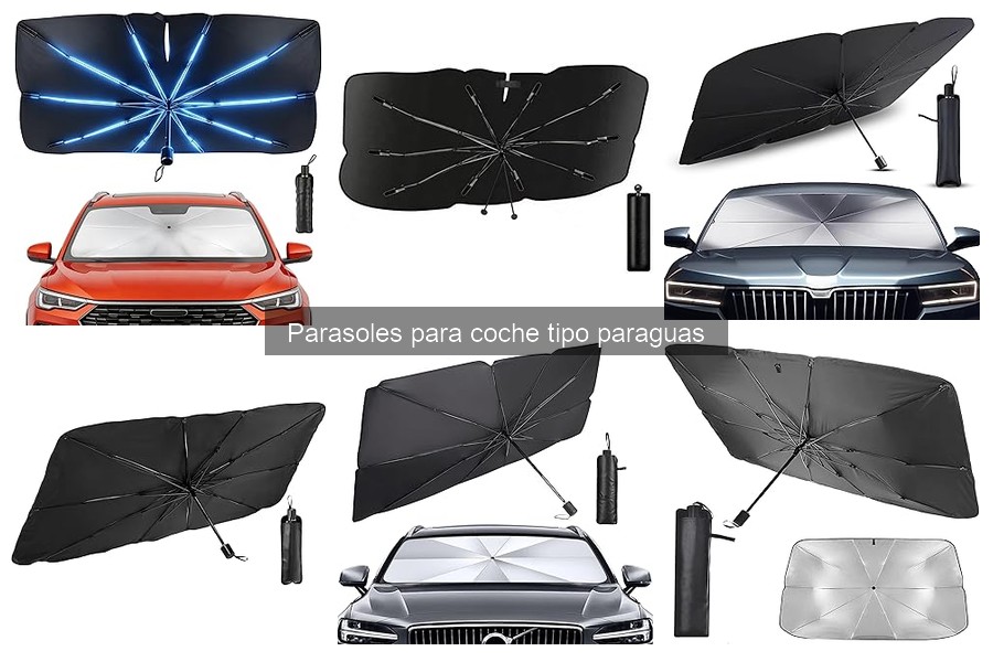 Alternativas a Parasoles Tipo Paraguas para Tu Coche