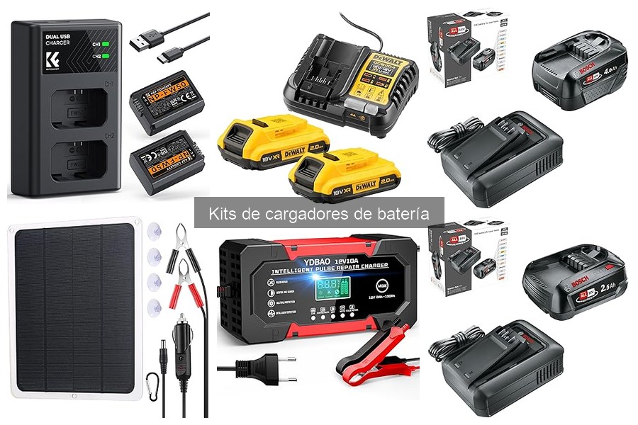 Alternativas ecológicas a kits de cargadores de batería