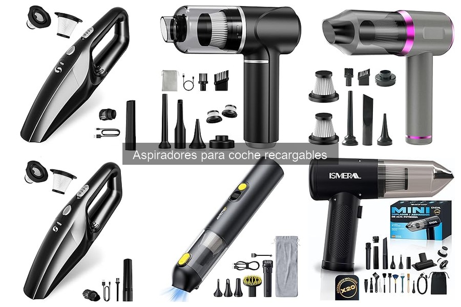 Alternativas efectivas a aspiradores recargables para coche