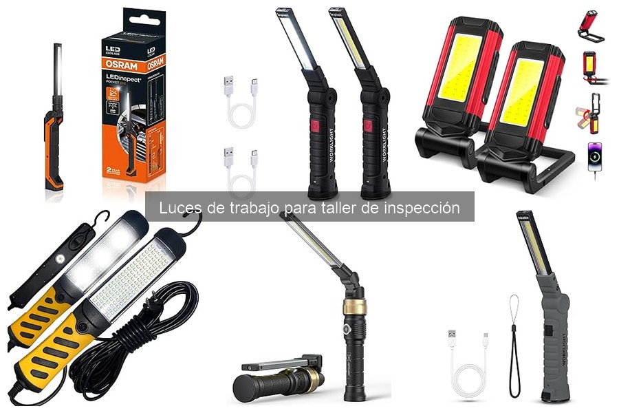 Alternativas Innovadoras a Luces de Trabajo para Taller