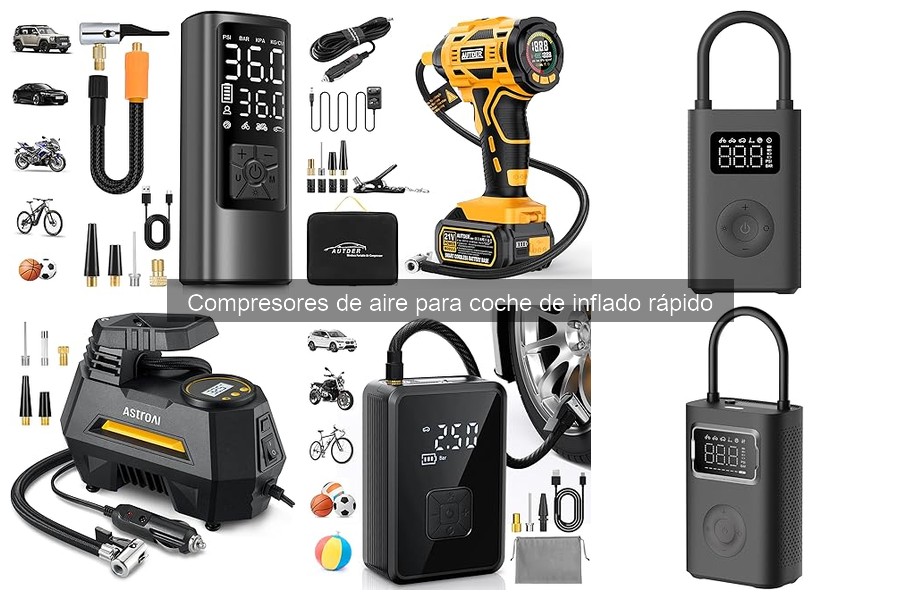 Beneficios del Compresor de Aire para Coche: Inflado Rápido