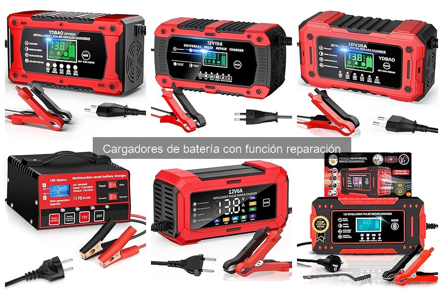 Cargadores de batería con función reparación: Qué son y cómo funcionan