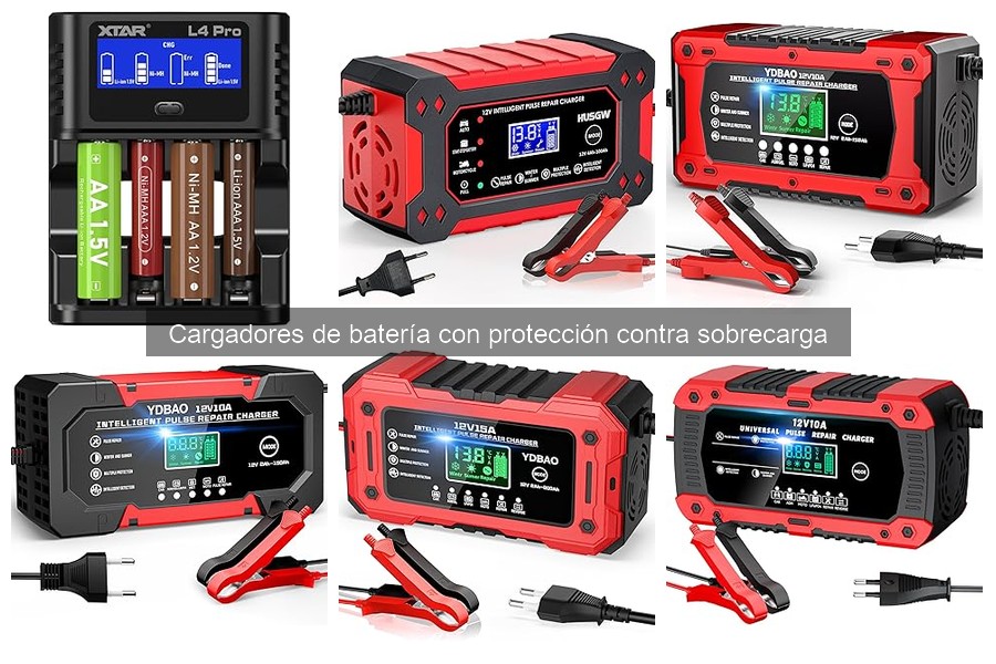 Cargadores de batería con protección contra sobrecarga: ¿qué son?