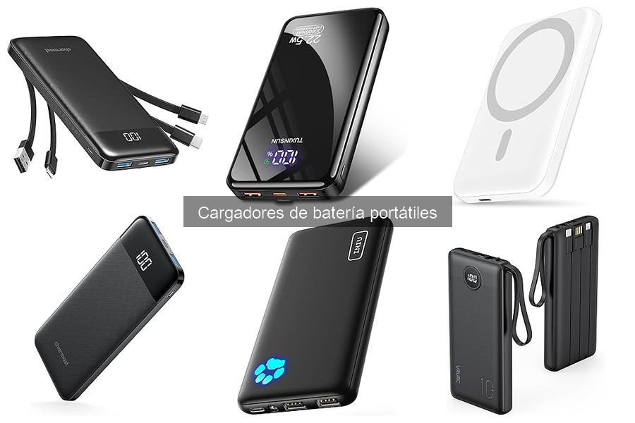 Cargadores de batería portátiles: características esenciales