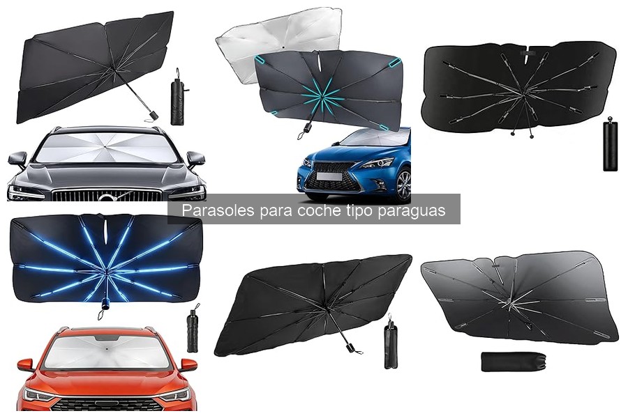 Cómo cuidar y mantener parasoles tipo paraguas para coche