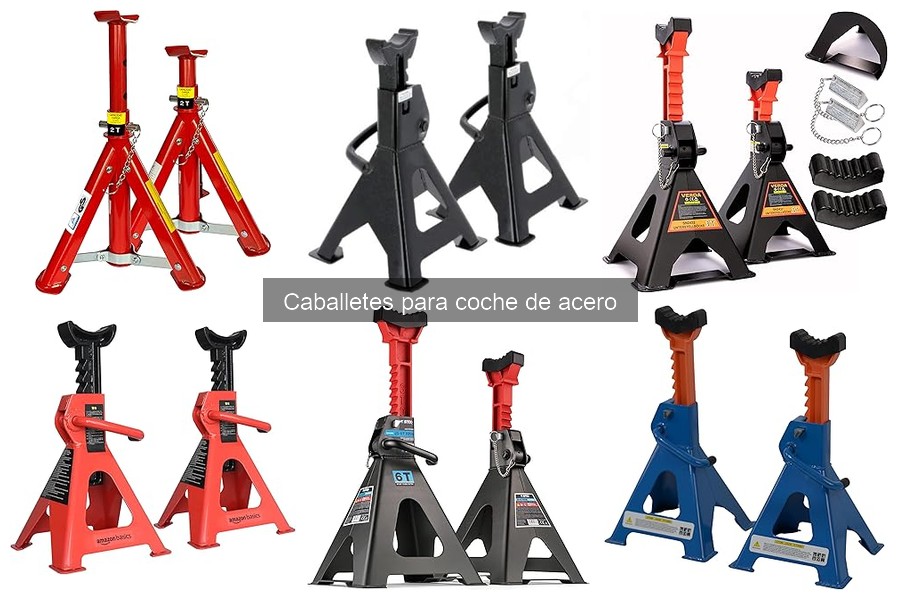 Cómo elegir caballetes de coche de acero para tu vehículo