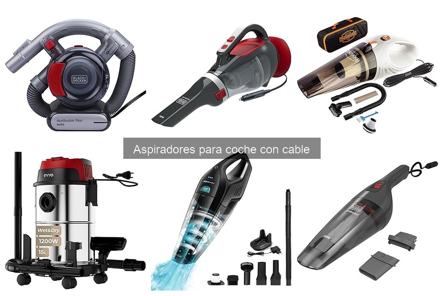 Cómo elegir el mejor aspirador para coche con cable