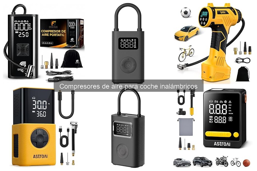 Cómo elegir el mejor compresor de aire inalámbrico para coche