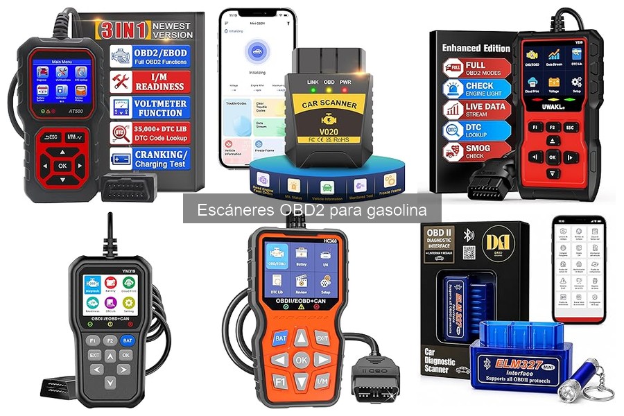 Cómo elegir el mejor escáner OBD2 para gasolina