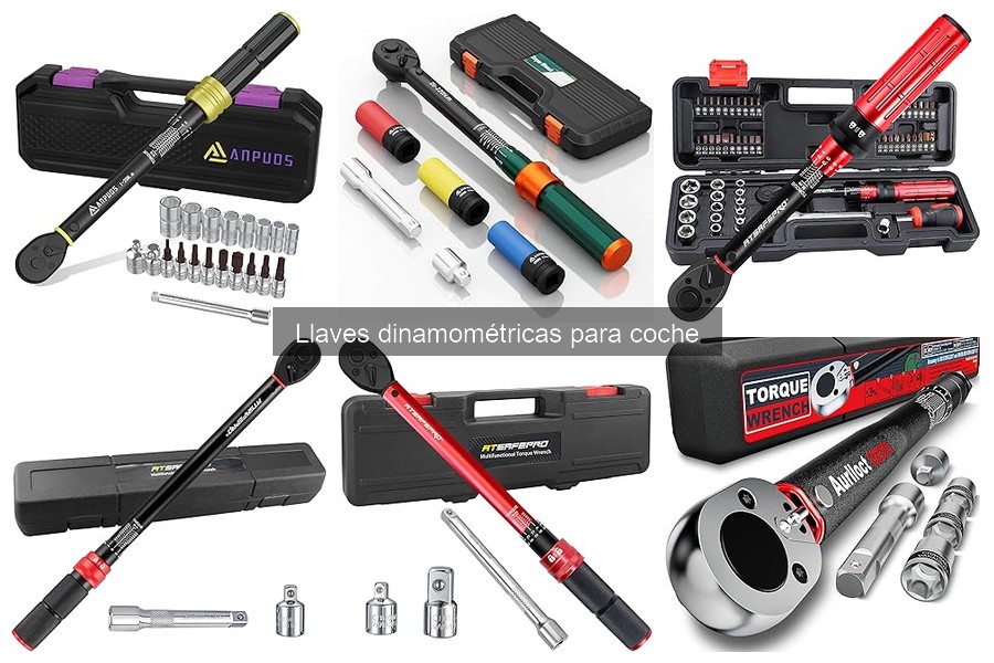 Cómo elegir la mejor llave dinamométrica para coche