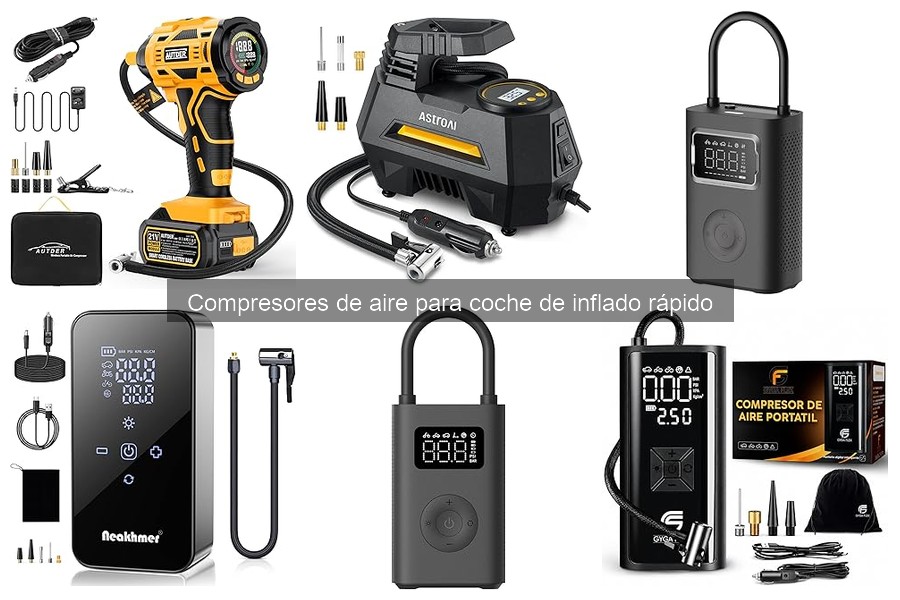 Cómo elegir un compresor de aire para coche según tu vehículo