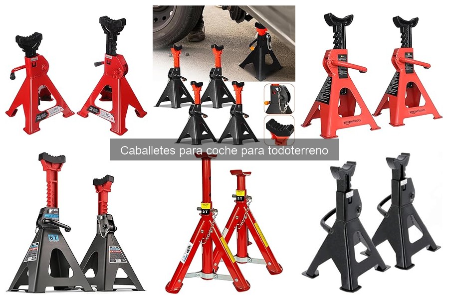 Cómo instalar caballetes para coche todoterreno de forma segura