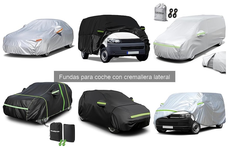 Cómo instalar fundas para coche con cremallera lateral