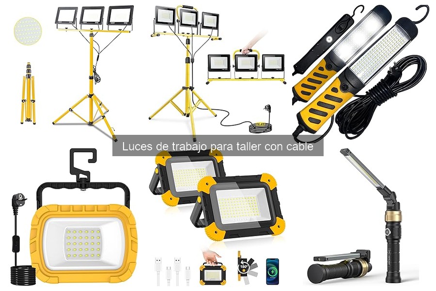 Cómo Instalar Luces de Trabajo en tu Taller de Forma Segura
