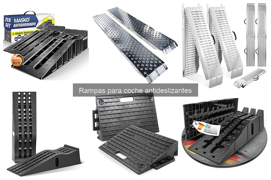 Cómo instalar rampas para coche antideslizantes fácilmente
