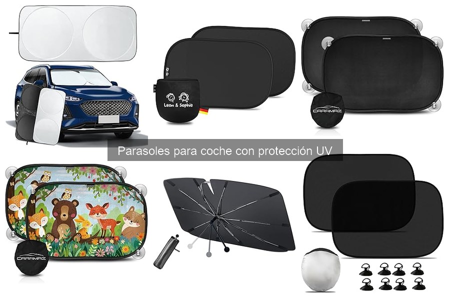 Cómo instalar un parasol para coche con protección UV