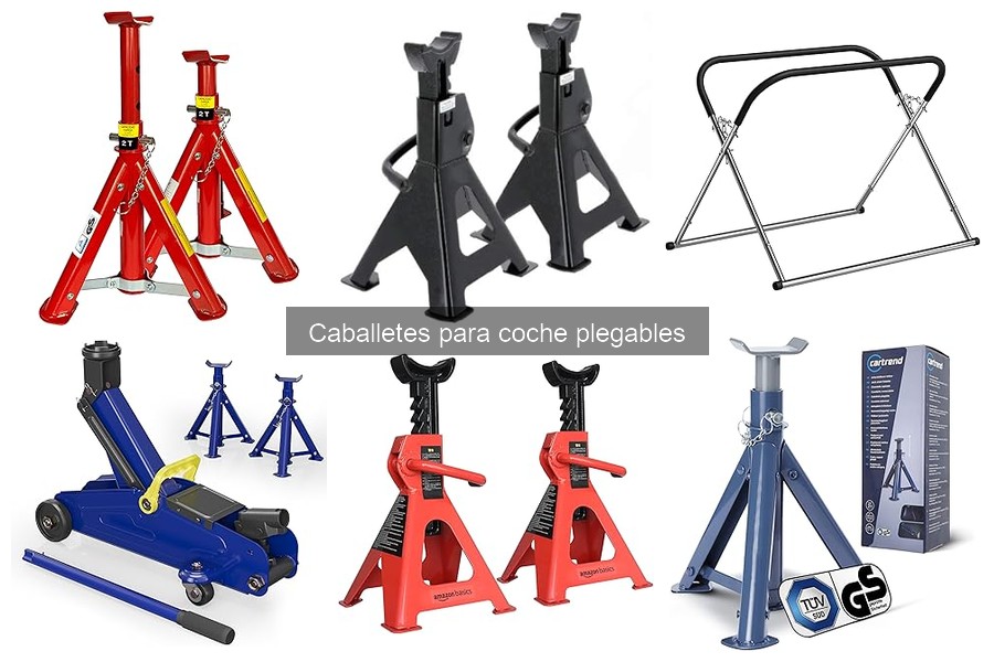 Cómo instalar y usar caballetes para coche plegables
