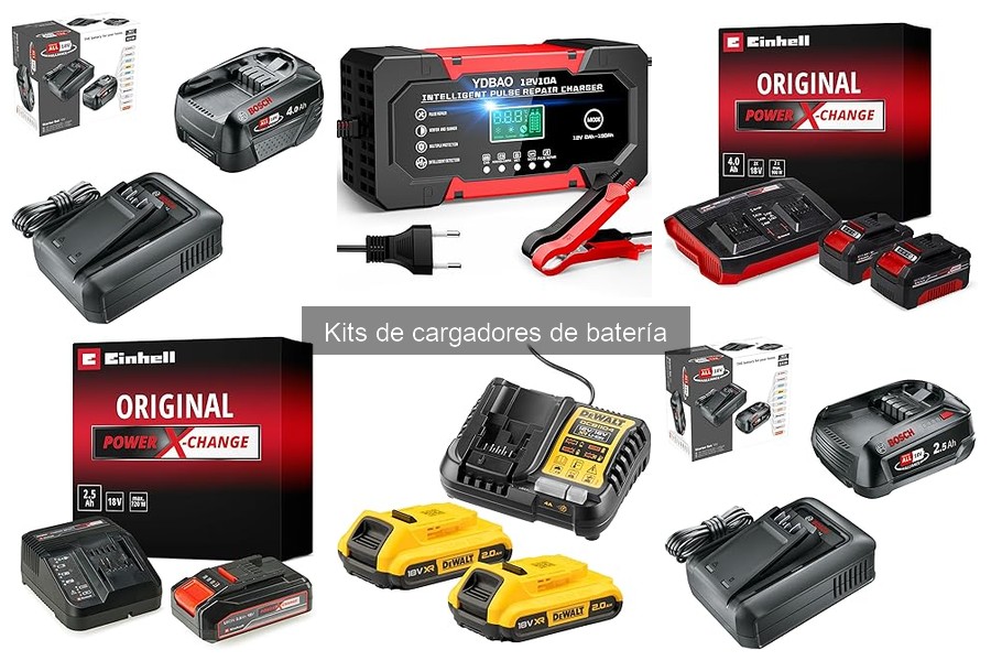 Cómo instalar y usar un kit de cargadores de batería