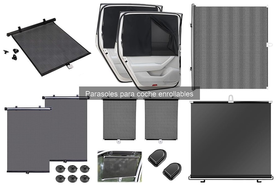 Cómo limpiar y mantener parasoles enrollables para coche