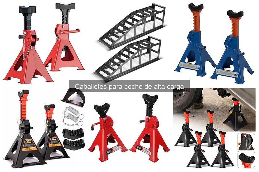 Cómo mantener caballetes de alta carga para coche