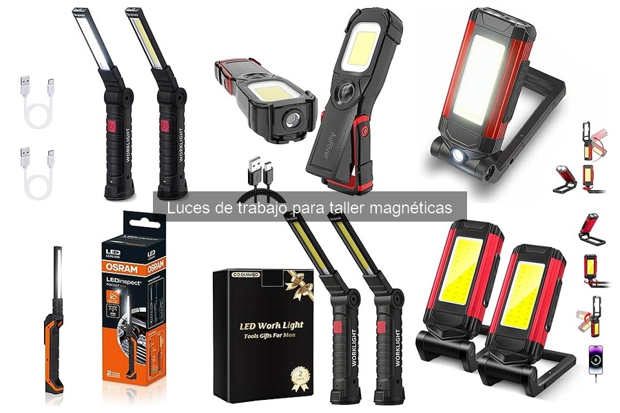 Cómo mantener luces de trabajo magnéticas para taller