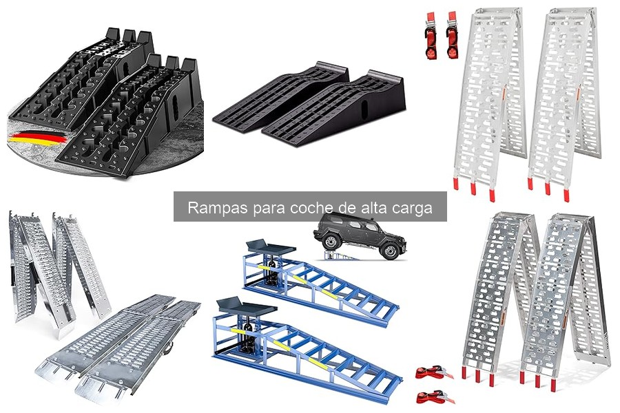 Cómo mantener rampas para coche de alta carga en óptimas condiciones
