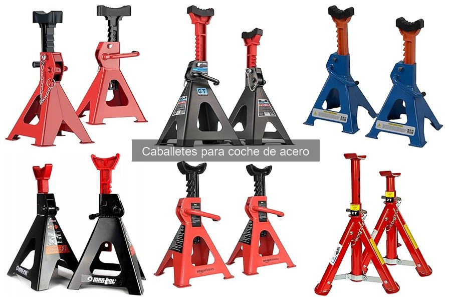 Cómo usar caballetes de coche de acero de forma segura