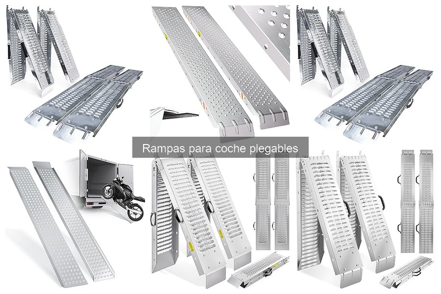 Cómo usar correctamente rampas para coches plegables
