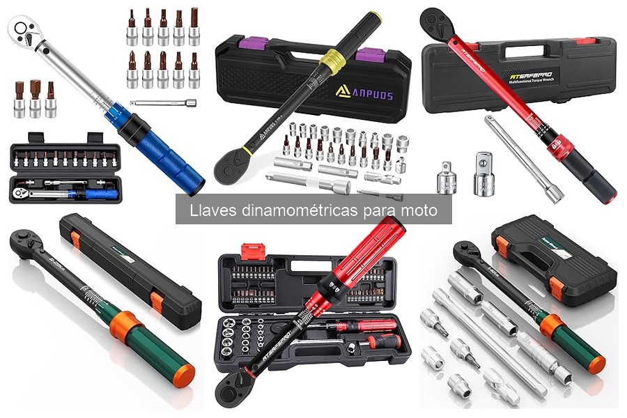 Cómo usar correctamente una llave dinamométrica en tu moto